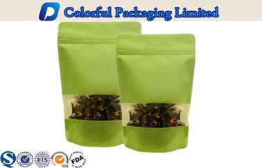 Zipper CMYK/Pantone che sigillati neri opachi stanno sul sacchetto per l'imballaggio del tè