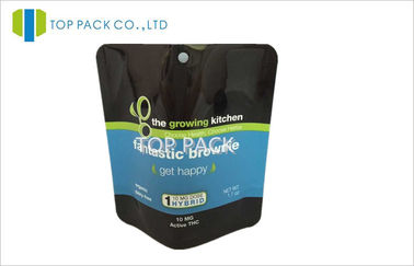 La rotocalcografia di plastica sta sui sacchetti senza chiusura lampo per le erbe 10mg
