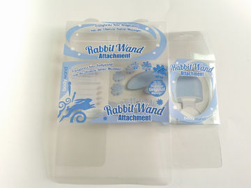 Pieghevole offuschi la scatola polacca dell'imballaggio di plastica della copertura superiore, l'imballaggio di plastica trasparente della bolla di modo