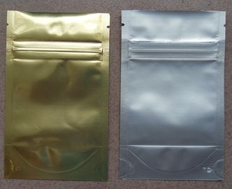 Le borse a chiusura lampo del di alluminio stanno i sacchetti su d'imballaggio per i semi