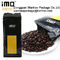 La polvere su misura del chicco di caffè/caffè sta sui sacchetti per l'imballaggio per alimenti