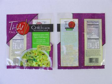 Borse d'imballaggio ROHS del sacchetto di plastica su ordine dell'alimento approvate