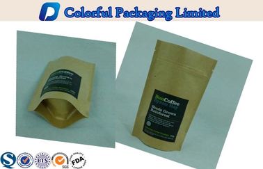 La borsa di caffè della carta kraft/Borse del caffè/risigillabili d'imballaggio stanno sul sacchetto