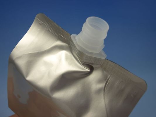 Il di alluminio laminato sta sul sacchetto con il becco 250ml, sacchetto della bevanda