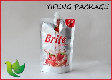 Il logo ha stampato sta il sacchetto su gettato impermeabile per il succo della bevanda