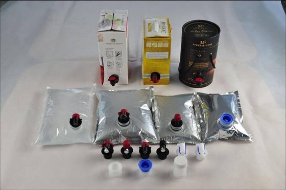 Bag in box di plastica della BUSBANA FRANCESE del vino dell'alta barriera, sacchetto del becco del succo di imballaggio per alimenti