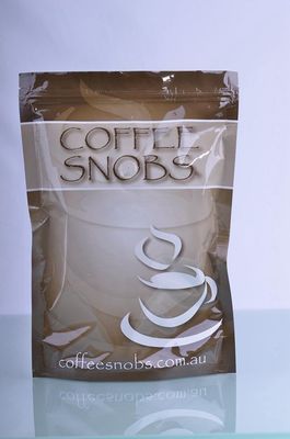 borse del fondo del blocchetto del rinforzo del fondo della valvola 250g, componenti le borse d'imballaggio del caffè