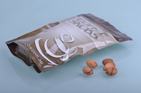 borse del fondo del blocchetto del rinforzo del fondo della valvola 250g, componenti le borse d'imballaggio del caffè