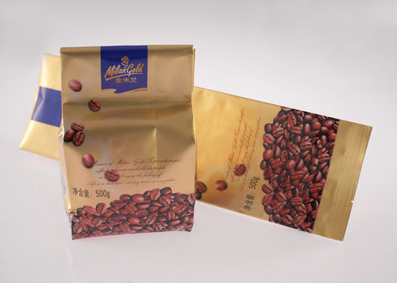 Sacchetto laminato sigillamento termico di imballaggio flessibile dell'alimento per caffè, bustine di tè