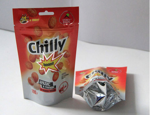 Il supporto di auto di plastica sta sulle borse risigillabili di Candy dello spuntino della frutta secca dei sacchetti approvate dalla FDA