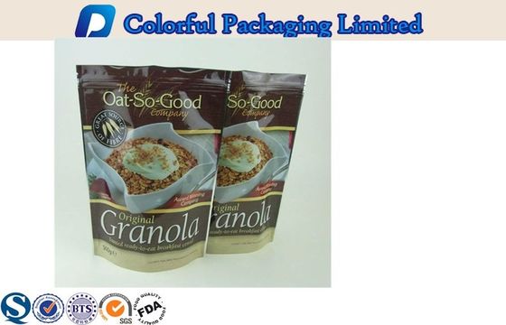 I sacchetti di imballaggio per alimenti del di alluminio, stanno sulle borse del sacchetto della chiusura lampo
