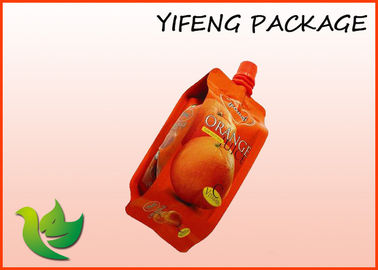 Borsa inferiore del sacchetto del succo del rinforzo, minestra liquida Packaing del succo di frutta