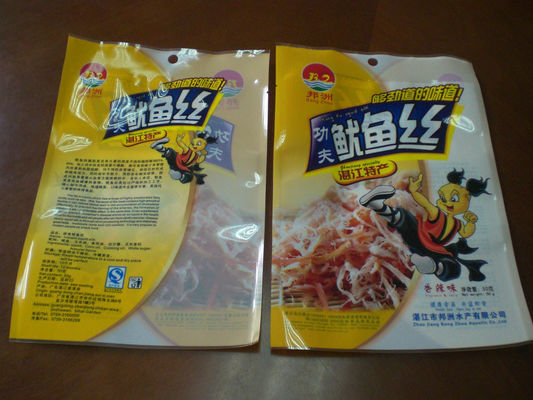 50g OPP/strappo facile amichevole eco- d'imballaggio della borsa del sacchetto frutti di mare del PE