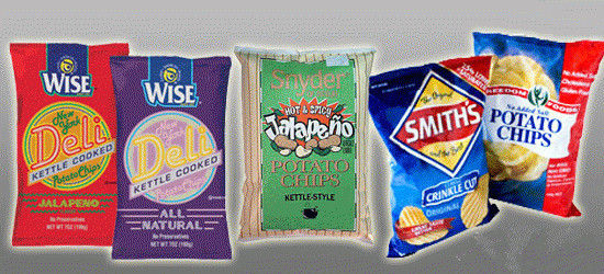 Finestra d'imballaggio della borsa di sigillamento del sacchetto medio dell'alimento chiara per gli spuntini
