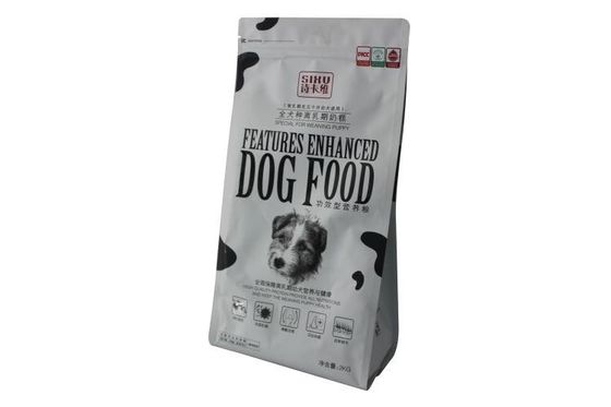 Borsa di plastica della lettiera del quadrato del sacchetto porpora della guarnizione con il rinforzo del lato & della maniglia