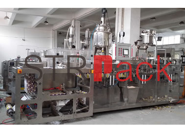 Macchina imballatrice orizzontale automatica di STH-180D Doypack con il dispositivo di riempimento
