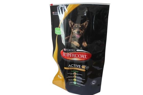 Il PE dell'ANIMALE DOMESTICO risigillabile/NY sta sull'imballaggio per alimenti gastronomico del sacchetto del cursore