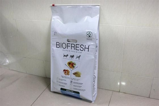 Borse innovarici della chiusura lampo del cursore di imballaggio per alimenti per il gatto, pesce, cibo per cani